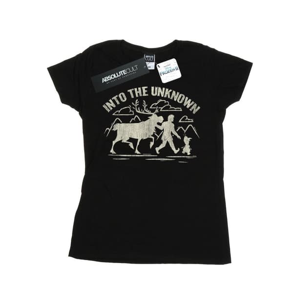 Disney Dam/Tjej Frozen 2 Into The Unknown T-shirt i bomull