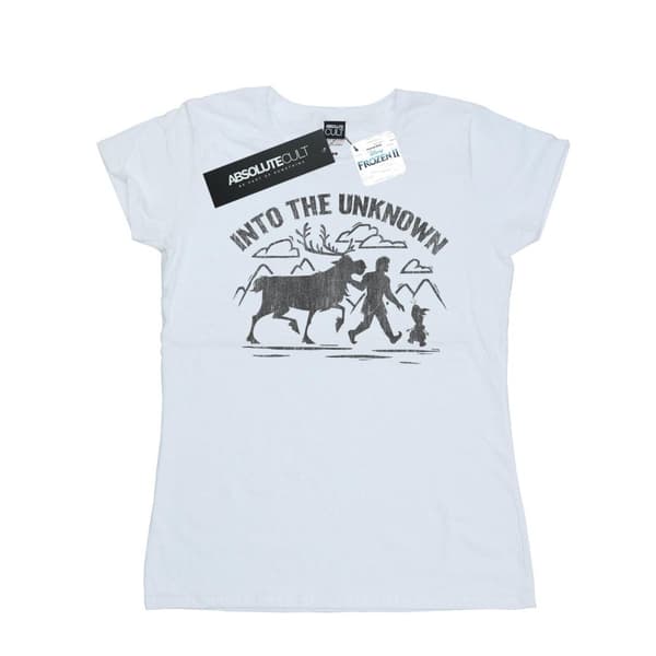 Disney Dam/Tjej Frozen 2 Into The Unknown T-shirt i bomull