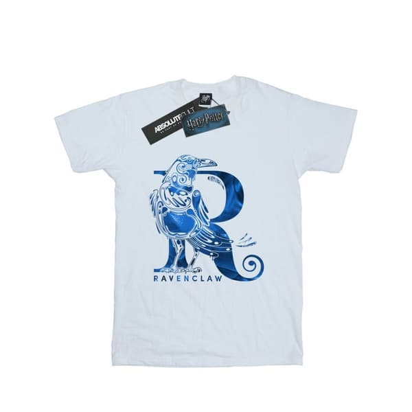 Harry Potter Womens/Ladies Ravenclaw Raven Cotton Boyfriend T-Shirt