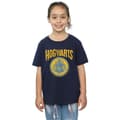 Miniatyrbillede 2 af 3: Harry Potter Girls Hogwarts Circle Crest Cotton T-Shirt
