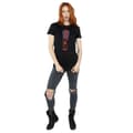 Miniatyrbillede 4 af 5: Disney Womens/Ladies Cars Lightning McQueen Stripes Cotton Boyfriend T-Shirt