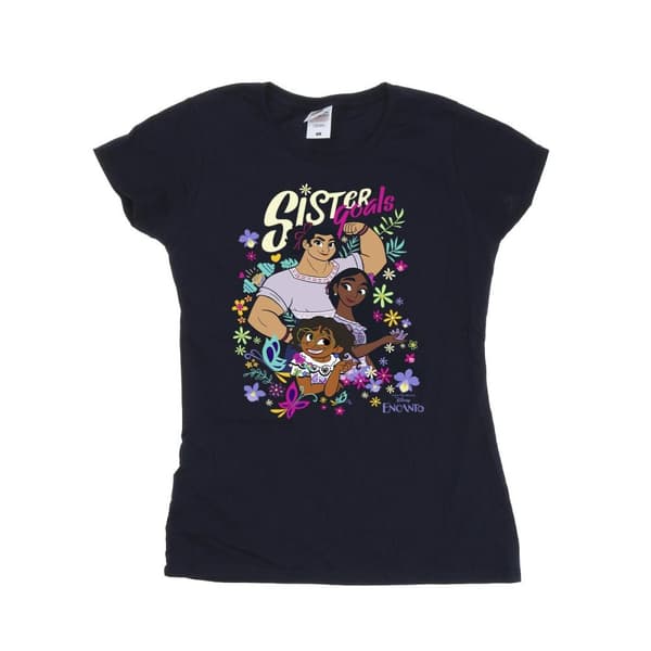 Disney Dam/dam Encanto Sister Goals - T-shirt i bomull