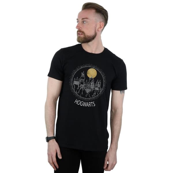 Harry Potter Mens Hogwarts Circle T-Shirt
