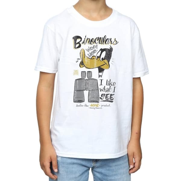 Looney Tunes Boys Daffy Duck Binoculars T-Shirt