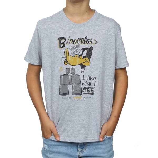Looney Tunes Boys Daffy Duck Binoculars T-Shirt