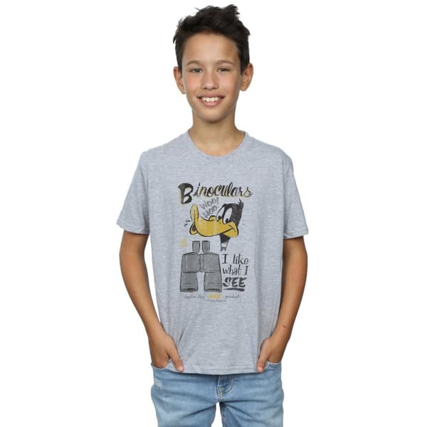 Looney Tunes Boys Daffy Duck Binoculars T-Shirt