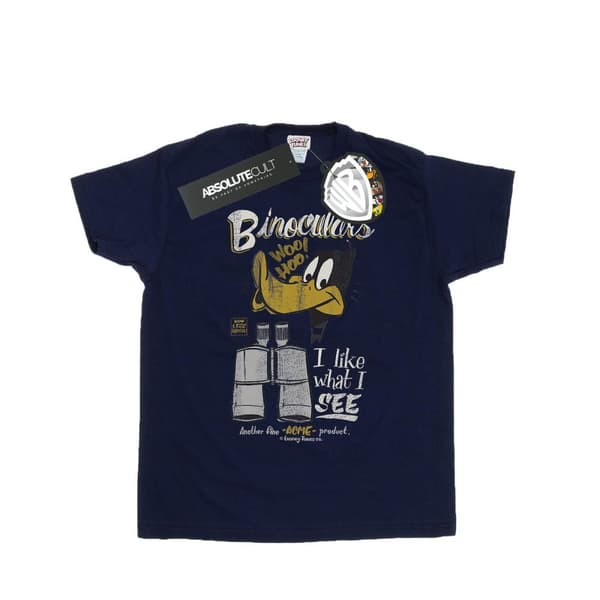 Looney Tunes Boys Daffy Duck Binoculars T-Shirt