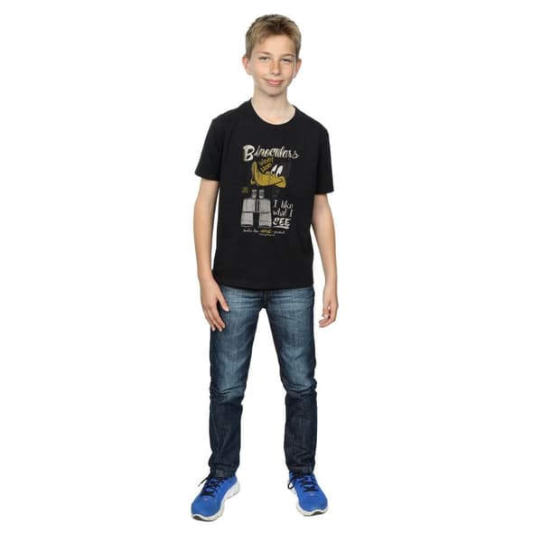 Looney Tunes Boys Daffy Duck Binoculars T-Shirt