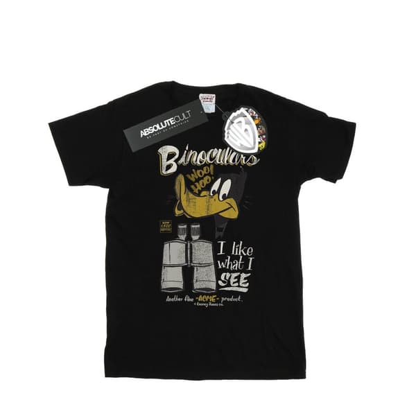 Looney Tunes Boys Daffy Duck Binoculars T-Shirt