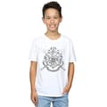 Miniatyrbillede 2 af 5: Harry Potter Boys Hogwarts Badge Wands T-Shirt