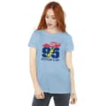 Miniatyrbild 3 av 3: Disney Dam/Tjej Cars Piston Cup 95 Boyfriend-T-shirt i bomull