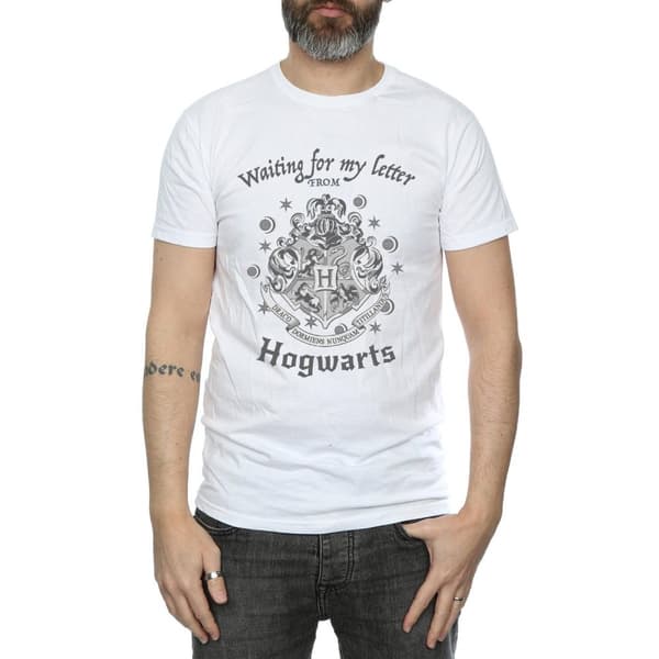 Harry Potter Mens Hogwarts Waiting For My Letter T-Shirt