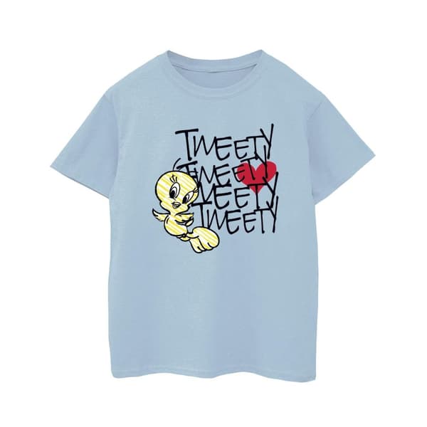 Looney Tunes Boys Tweety Love Heart T-Shirt