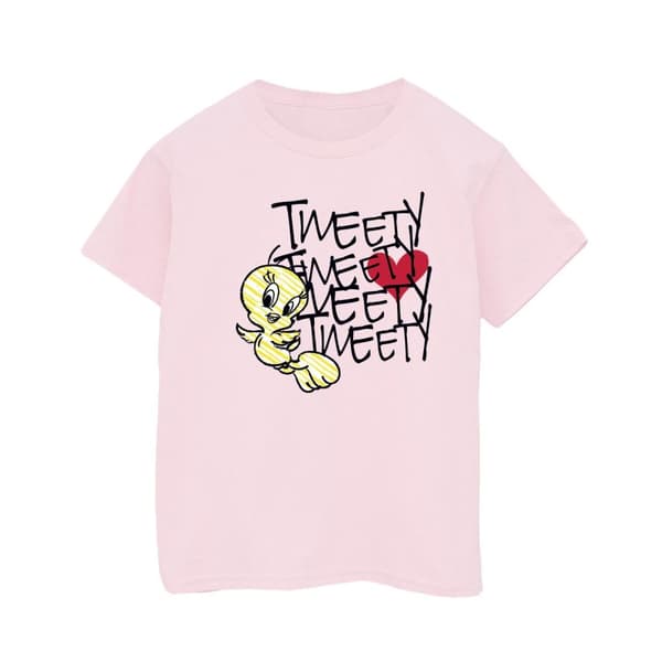 Looney Tunes Boys Tweety Love Heart T-Shirt