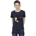 Miniatyrbillede 2 af 3: Looney Tunes Boys Tweety Love Heart T-Shirt