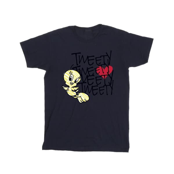 Looney Tunes Boys Tweety Love Heart T-Shirt
