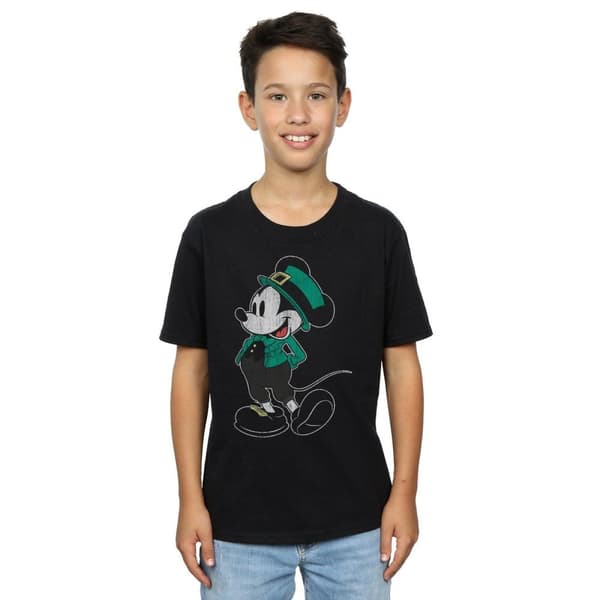 Disney Pojkar Musse Pigg St Patrick Kostym T-shirt