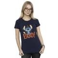 Miniatyrbild 2 av 3: Disney Dam/Tjej Lilo & Stitch Boo! bomulls t-shirt