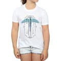 Miniatyrbild 3 av 5: Harry Potter Garrick Ollivander - trollstaven - bomulls-T-shirt för flickor