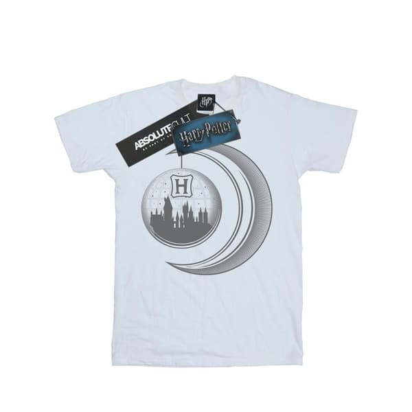 Harry Potter Girls Hogwarts Moon Cotton T-Shirt