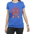 Miniatyrbilde 3 av 5: Harry Potter Womens/Ladies Christmas Fair Isle Cotton T-Shirt