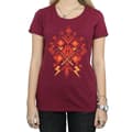 Miniatyrbilde 3 av 5: Harry Potter Womens/Ladies Christmas Fair Isle Cotton T-Shirt