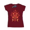Miniatyrbilde 1 av 5: Harry Potter Womens/Ladies Christmas Fair Isle Cotton T-Shirt