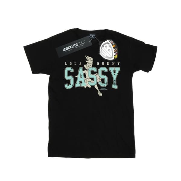 Looney Tunes Dam/Lady Lola Bunny Sassy Boyfriend T-shirt i bomull