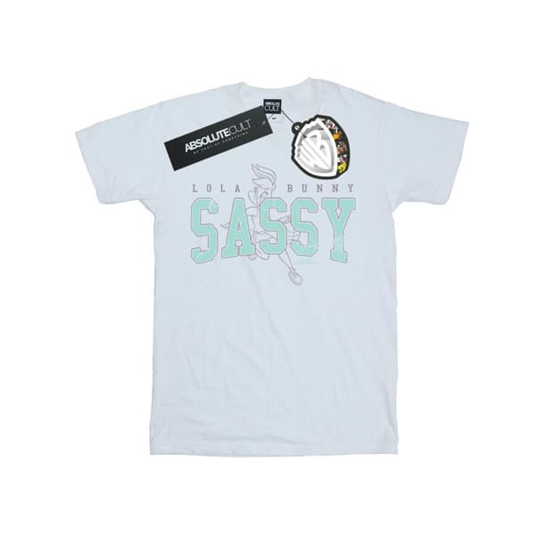 Looney Tunes Dam/Lady Lola Bunny Sassy Boyfriend T-shirt i bomull