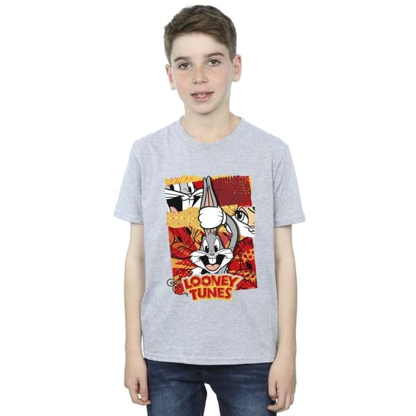 Looney Tunes Boys Bugs Rabbit Comic New Year T-Shirt