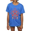Miniatyrbillede 3 af 5: Harry Potter Girls Christmas Fair Isle Cotton T-Shirt