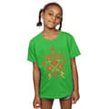 Miniatyrbillede 2 af 5: Harry Potter Girls Christmas Fair Isle Cotton T-Shirt