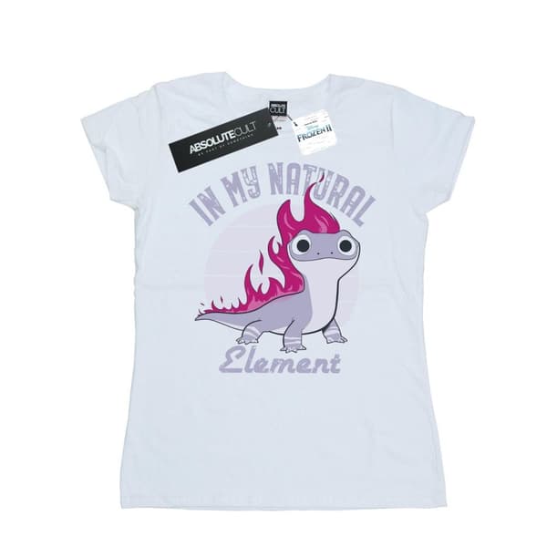 Disney Dam/Tjej - Frozen 2 Salamander Bruni Element T-shirt i bomull