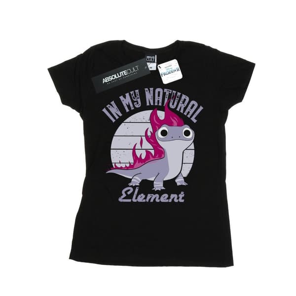 Disney Dam/Tjej - Frozen 2 Salamander Bruni Element T-shirt i bomull