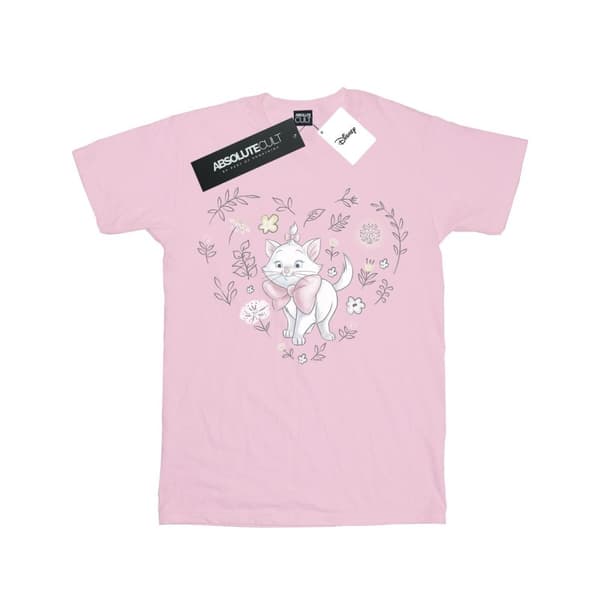 Disney T-shirt i bomull med Mariehjärta från Aristokaterna