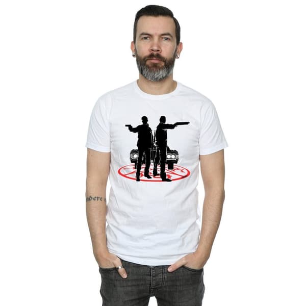 Supernatural T-shirt med silhuett av Sam och Dean