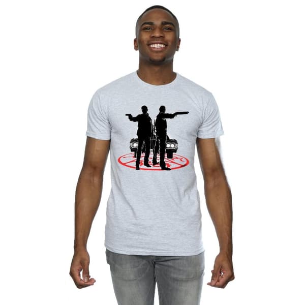 Supernatural T-shirt med silhuett av Sam och Dean