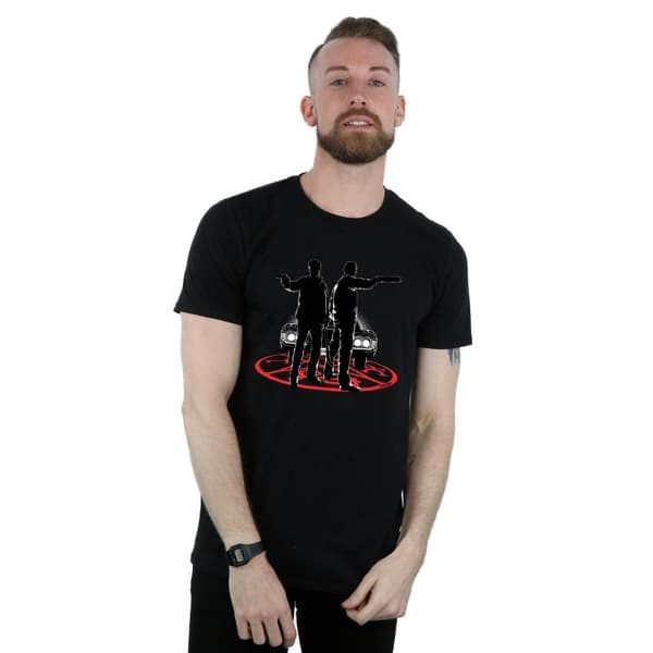 Supernatural T-shirt med silhuett av Sam och Dean
