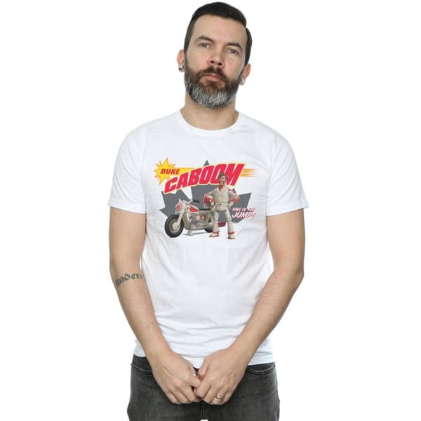 Disney Toy Story 4 Duke Caboom King Of The Jump - T-shirt för herrar