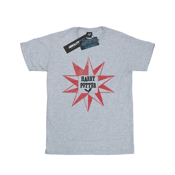 Harry Potter Girls Hedwig Star Cotton T-Shirt