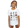 Miniatyrbild 2 av 3: Star Wars: The Rise of Skywalker Star Wars The Rise Of Skywalker Resistance Character Line Up T-shirt i bomull för flickor
