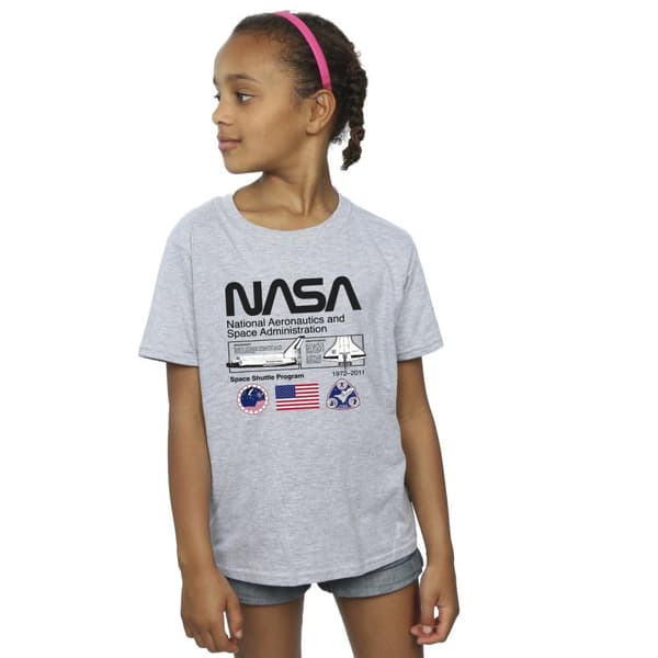 NASA Girls Space Admin Cotton T-Shirt
