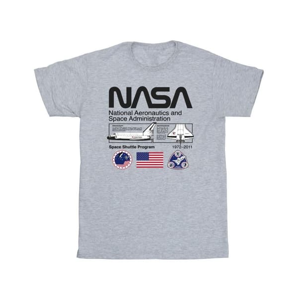 NASA Girls Space Admin Cotton T-Shirt