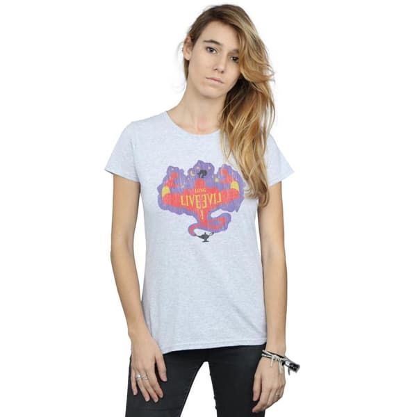 Disney Dam/Tjej The Descendants Genie Långlivad T-shirt i bomull