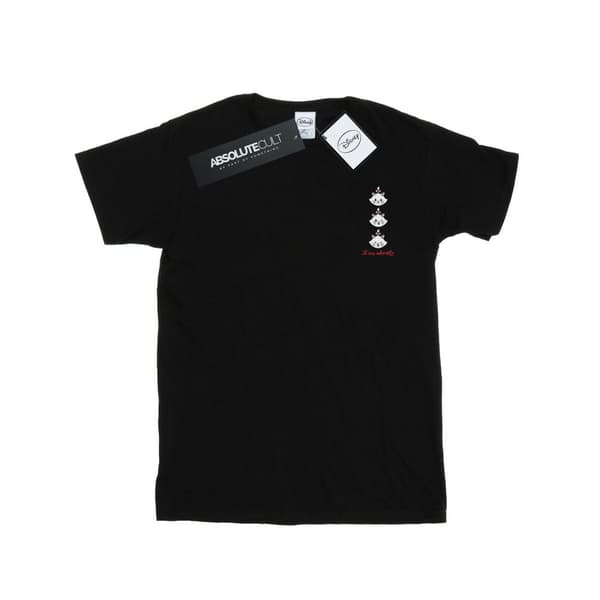 Disney Dam/Tjej Aristocats Marie Boyfriend T-shirt i bomull med brösttryck