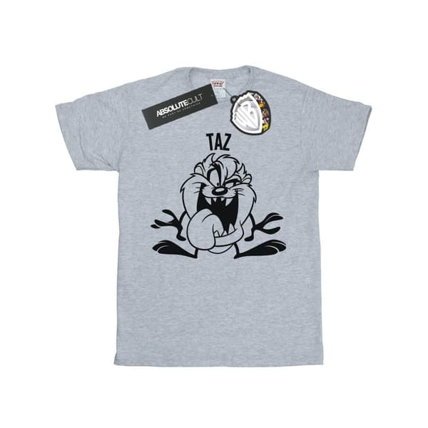 Looney Tunes Boys Taz Large Head T-Shirt