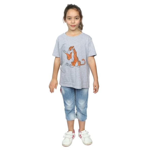 Disney Girls Djungelboken Classic Shere Khan T-shirt i bomull