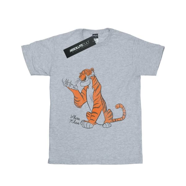 Disney Girls Djungelboken Classic Shere Khan T-shirt i bomull
