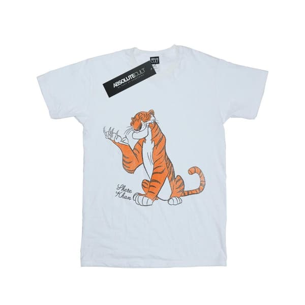 Disney Girls Djungelboken Classic Shere Khan T-shirt i bomull