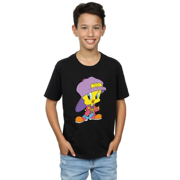 Looney Tunes Hiphop-t-shirt för pojkar - Tweety Pie